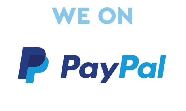 We’ve connected the PayPal online payment system