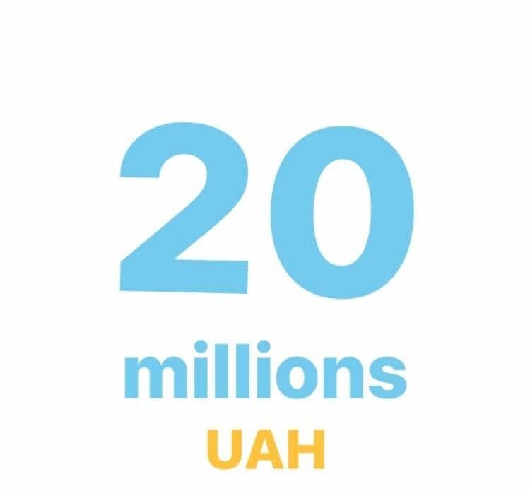 20 Millionen UAH